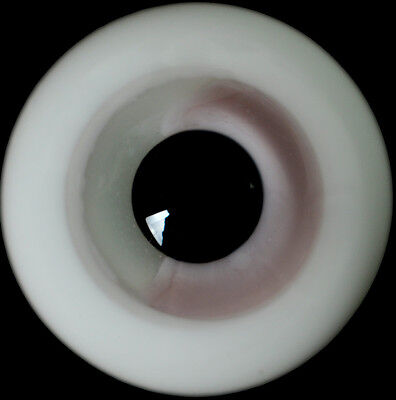 Good Gray Iris/&Pupil 16mm Glass Eyes for Joint Reborn 1//4 BJD Dollfie