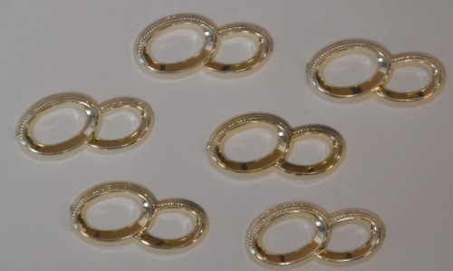Deko Tischläufer Anstecker Kamm Hochzeit Taufe Konfirmation Kommunion Geburtstag - Bild 28 von 48