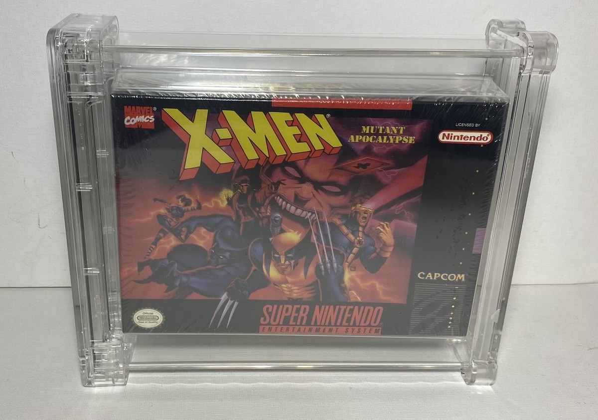 X-Men Mutant Apocalypse (Super Nintendo SNES) SNES WATA 9.8A+
