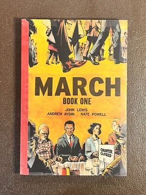 March #1 by John Lews (T.O.P. Shelf IDW Publishing August 2013, first printing)