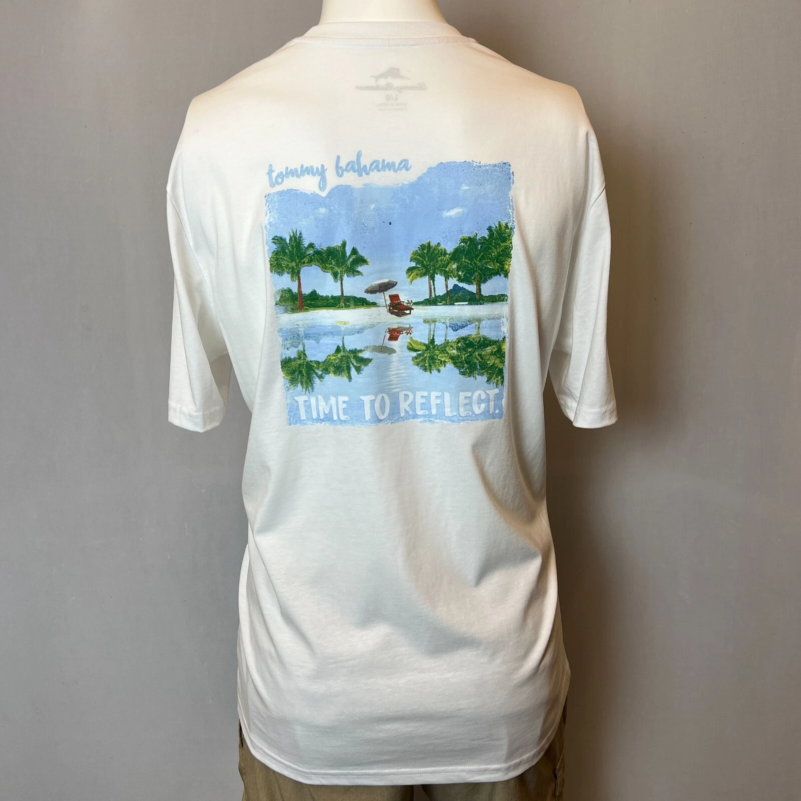 Tommy Bahama Shirt Mens Extra Large 2XL White Short Sleeve Beach Chair Reflect
Opens in a new window