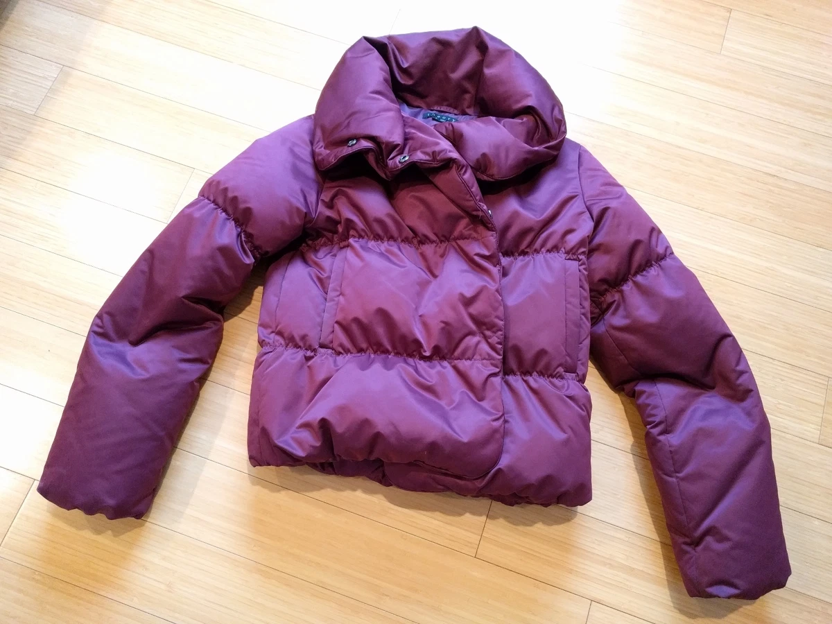 Theory solid sale puffer coat