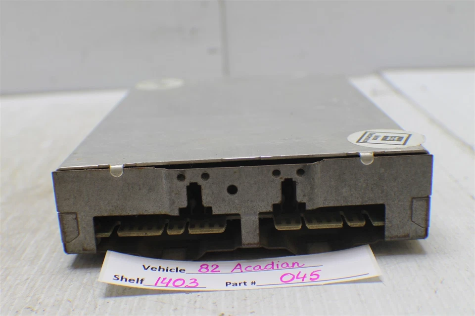 Pontiac Acadian 1982 unidad de control del motor ECU 1225500 módulo 45 1403 Foto 4 de 4