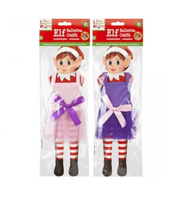 Elfe Ballerina freches Outfit Weihnachtsdeko Anziehideen Elfen Dezember