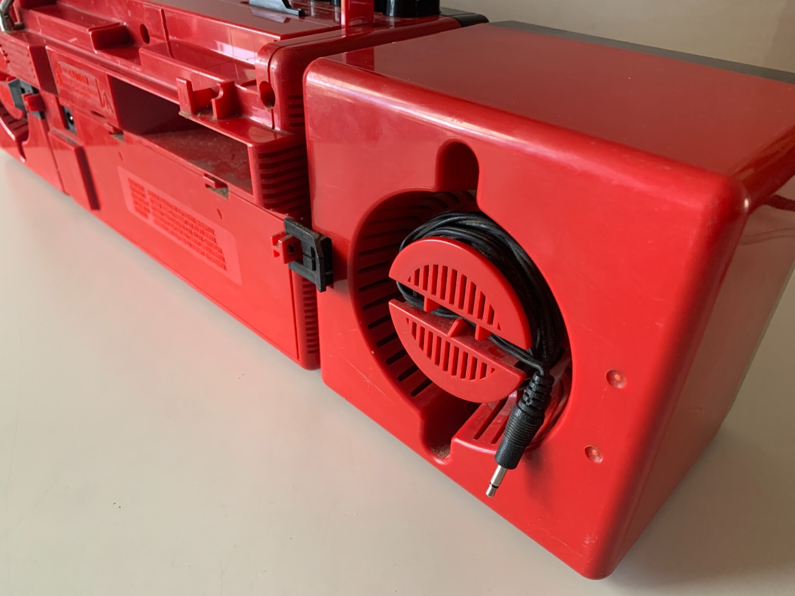 RADIO CASSETTE RECORDER PHILIPS CUBIC COMPO D8264 - VINTAGE - POUR