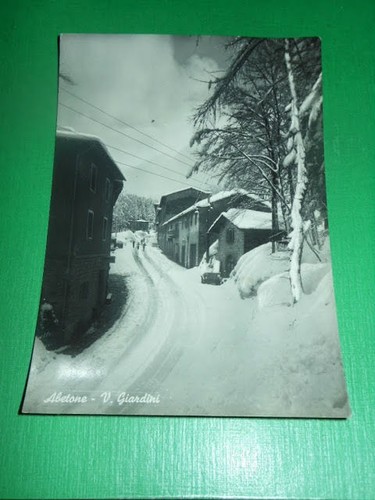 Cartolina Abetone - V. Giardini 1953