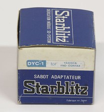 Starblitz Dedicated Shoe Adapter for Yashica/Contax 35mm cameras