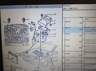 PEUGEOT 605 INJECTION ZPJ NEW ECU 192979 S101700201 NO LONGER