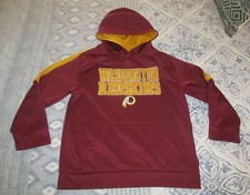 Boys Youth Large NFL Size M 8 Washington Redskins Pocket Hoodie Team Apparel