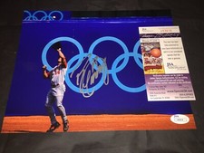 Brett Lawrie Signed Team Canada 8x10 Photo Blue Jays Star JSA Auth