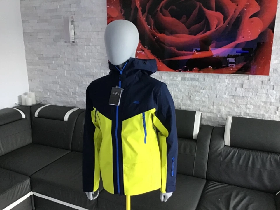 Herren Skijacke F2 Blau/Dunkelblau und Gelb/Dunkelblau Gr. S–48 und M–50 Neu ! - Bild 2 von 4