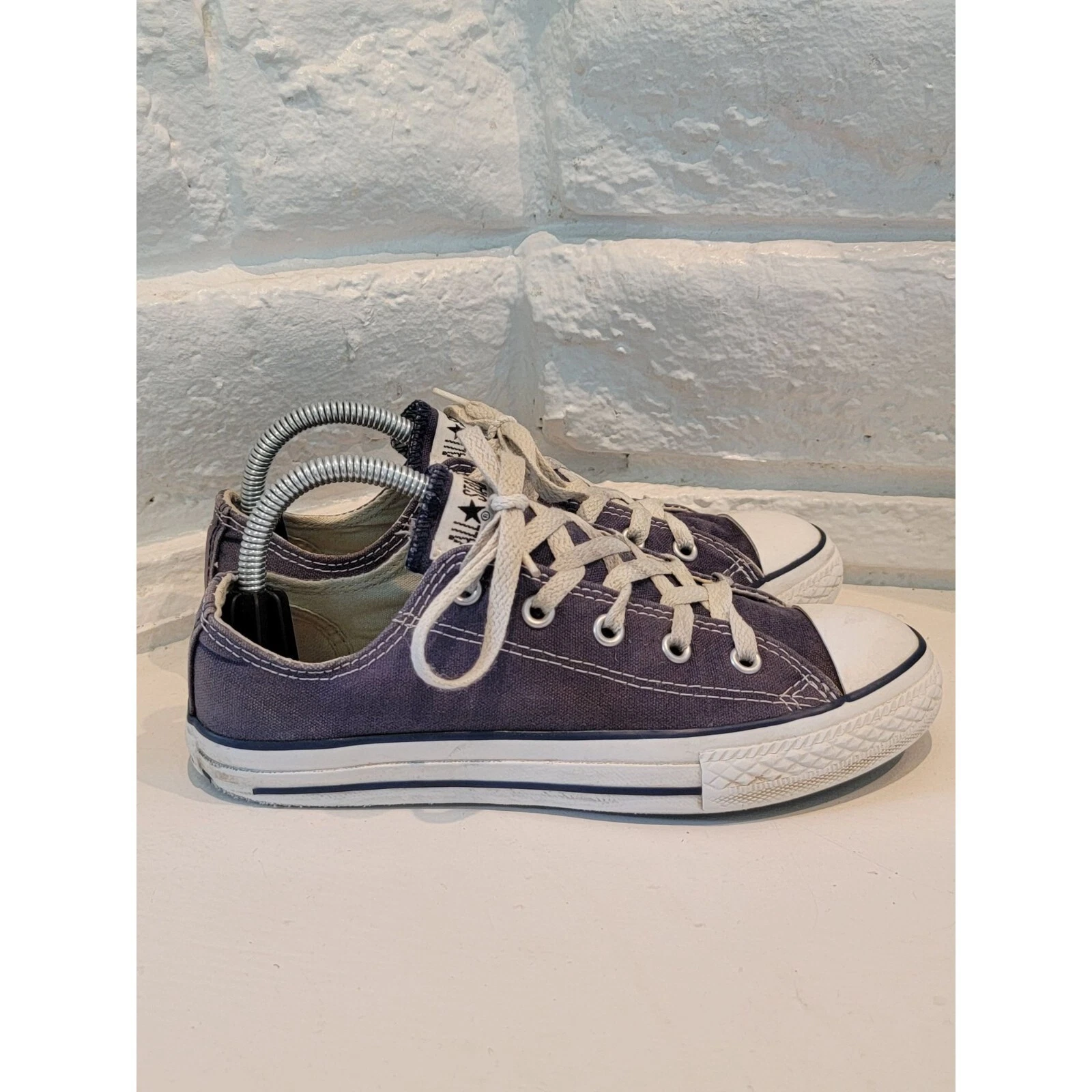 Converse Chuck Taylor All Star Oxford Low Top Shoes Navy 3J237 Youth Size 3