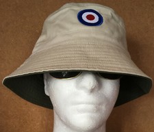 MODS TARGET NORTHERN SOUL KTF SCOOTER RENI UNI BUCKET HAT EMBROIDERY NOT PATCH 
