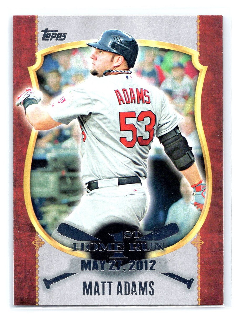 2015 Topps Baseball #FHR-16 Matt Adams First Home Run Louis Cardinals