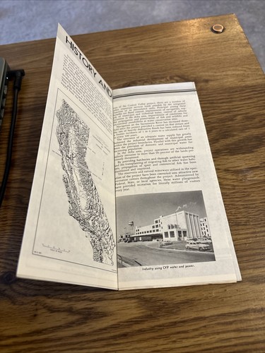 Central Valley Project, California US Dept of the Interior Pamphlet 1957 - Picture 3 of 4