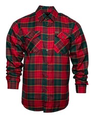 Dixxon Kevin McCallister 2.0 Home Alone Movie Red Green Plaid Christmas Flannel