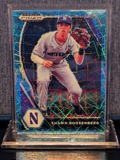 2021 Panini Prizm Draft Picks - Blue Velocity Prizm #PDP184 Shawn Goosenber