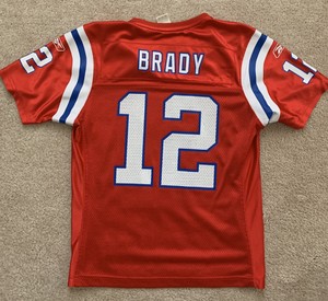 new england patriots jersey red