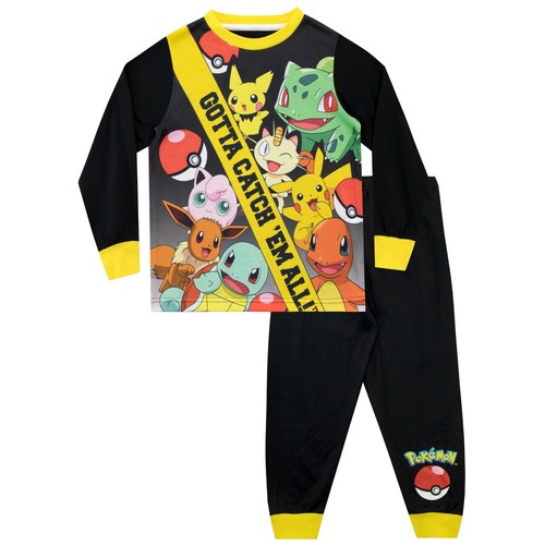 Pokemon Pyjamas | Boys Pokemon Pyjama Set | Kids Pokemon PJs