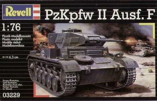 Revell 03229 Panzer II AusF F 1:72 Scale Plastic Model Kit