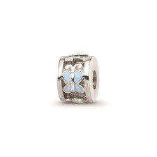 Reflection Beads 925 Silver Crystal from Swarovski Butterfly Ladybug Kids Bead