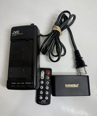 Genuine JVC AC Power Adapter AA-V15U + Remote for camera  JVC RM-V705U