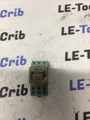 Potter & Brumfield KRPA-14AN-120 Relay 120V 10A W/ Base K-410