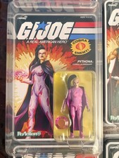 G.I. Joe Super7 ReAction Pythona O-Ring 3.75 Figure Mint Unpunched Protector