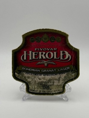 Pivovar Herold Beer Coaster Ale Lager Pilsner Stout Porter FREE SHIPPING