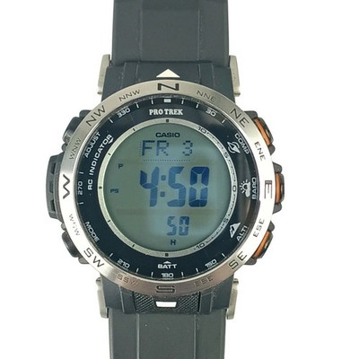 Casio PRO TREK Climber Line PRW-30-1AJF Men's Watch Black Resin Stainless Steel