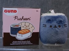 Gund NEW Pusheen GREY SUSHI ROLL Bento Blind Box Series 25 Plush Cat