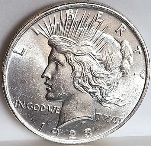 1923 P ■ Peace Dollar Silver ■ GEM/BU ■ #2641