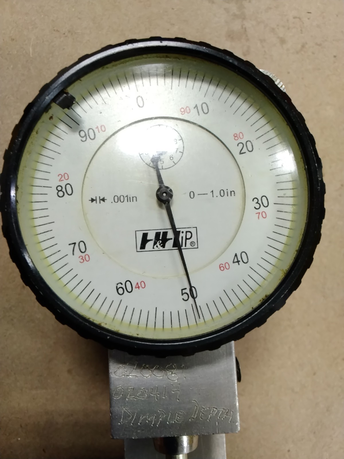 Hhip Dial Dimple Depth Gage F41