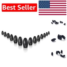 10 Tungsten Flipping Weights - Compact, Diamond Polished  Eco-Friendly