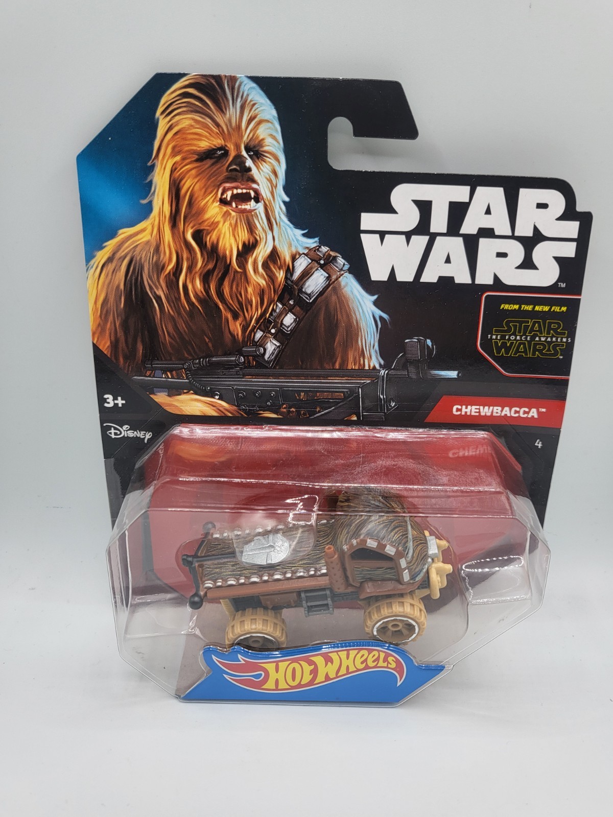 New Chewbacca Die-Cast Car Hot Wheels Star Wars The Force Awakens