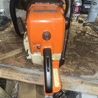 STIHL MS 290 Gasoline Chainsaw w/ Two-Handed Grip, Orange/White/Black — photo 2