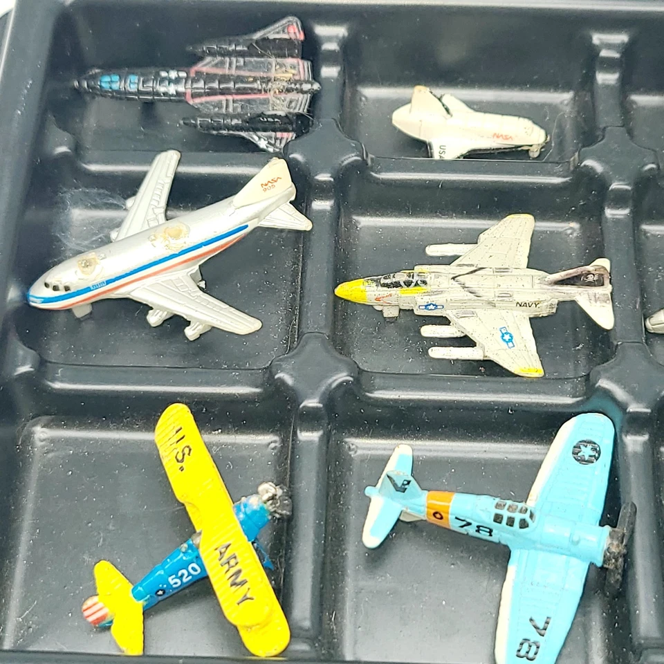 Micro Machines Aircraft Plane Military - Lot of 15 - Vintage Galoob - Image 2 of 4