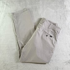 5.11 Tactical Men's Khaki Cargo Pants Sz 34x32 Flat Front Lightweight Flex-Tac