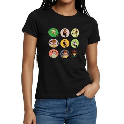 Pippi Langstrumpf Bilder Von Pippi In Kreisen Frauen T-Shirt