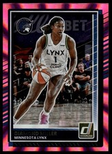 2025 Donruss WNBA #17 Diamond Miller Pink Laser #/25