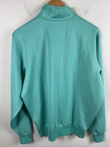 Maglione Fairway & Greene Tech Uomo M Verde 1/4 Zip Montclair County Golf Club - Foto 5 di 8