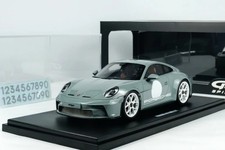 GT Spirit 1/18 PORSCHE 911 992 S/T Grey With Display Case GT Spirit 1/18
