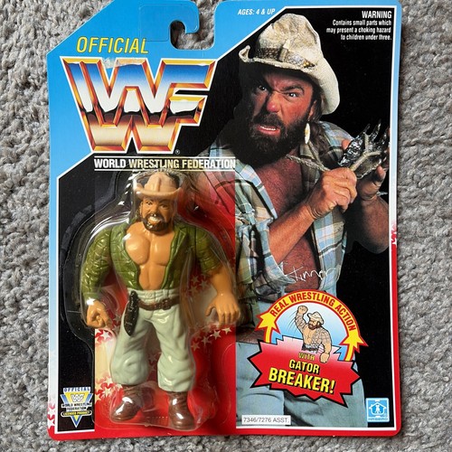 WWF Skinner Hasbro Wrestling Figure W/ Gator Break...