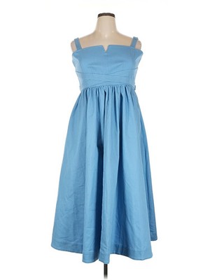 NWT Cinq à Sept Women Blue Casual Dress 14