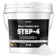 8LB Rock Tumbler Grit and Polish Refill, Step-4 Professional Step 4