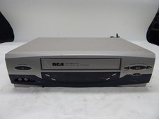 RCA VR637HF 4-Head Hi-Fi Video Cassette Recorder VCR No Remote