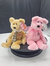 Ty Beanie Babies DAD-e MOM-e the Mothers Father's Day Bears 2003 MWMTs