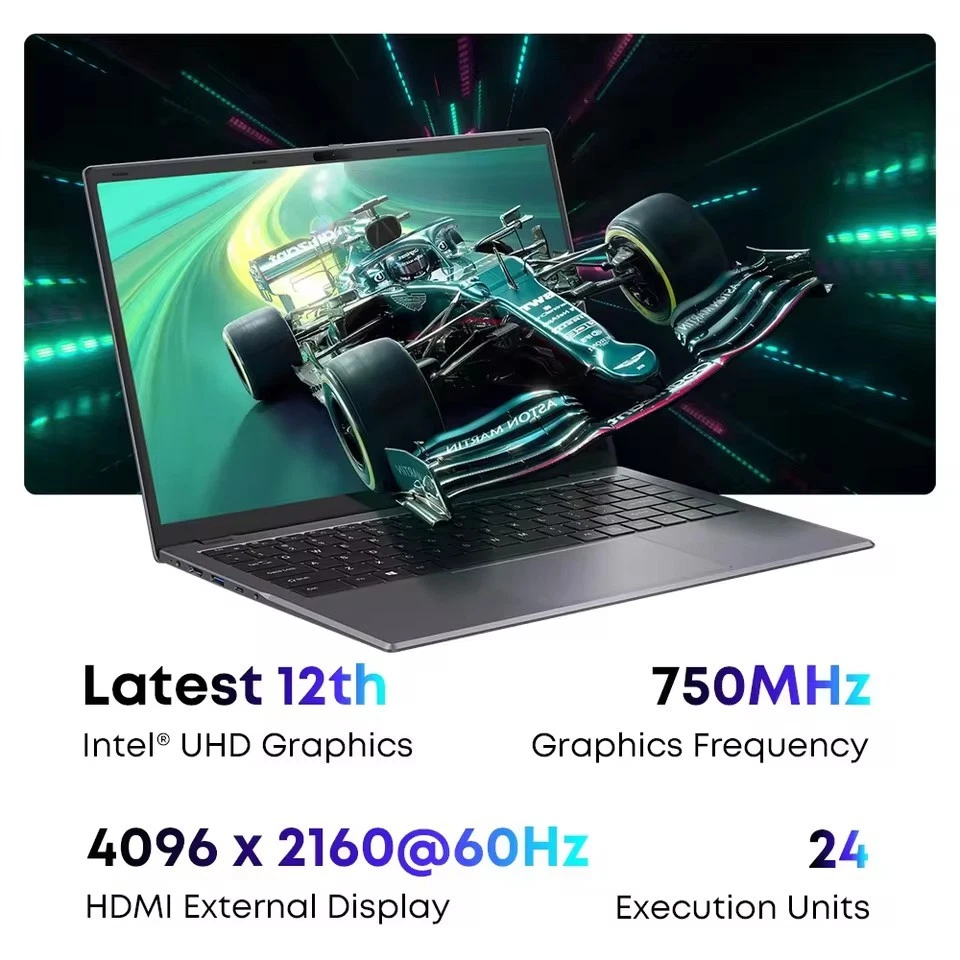 Portátil CHUWI GemiBook XPro de 14,1 pulgadas Intel 12th N100 8 GB DDR5 256 GB  - Imagen 2 de 4