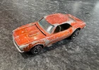 1967 Hot wheels Redline Custom Camaro HK Original - Orange - dark interior