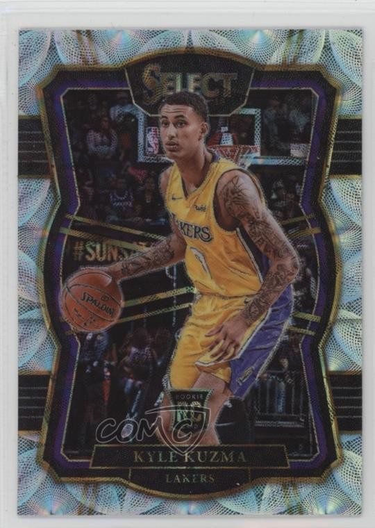 2017-18 Panini Select Premier Level Scope Prizm Kyle Kuzma #200 1d59